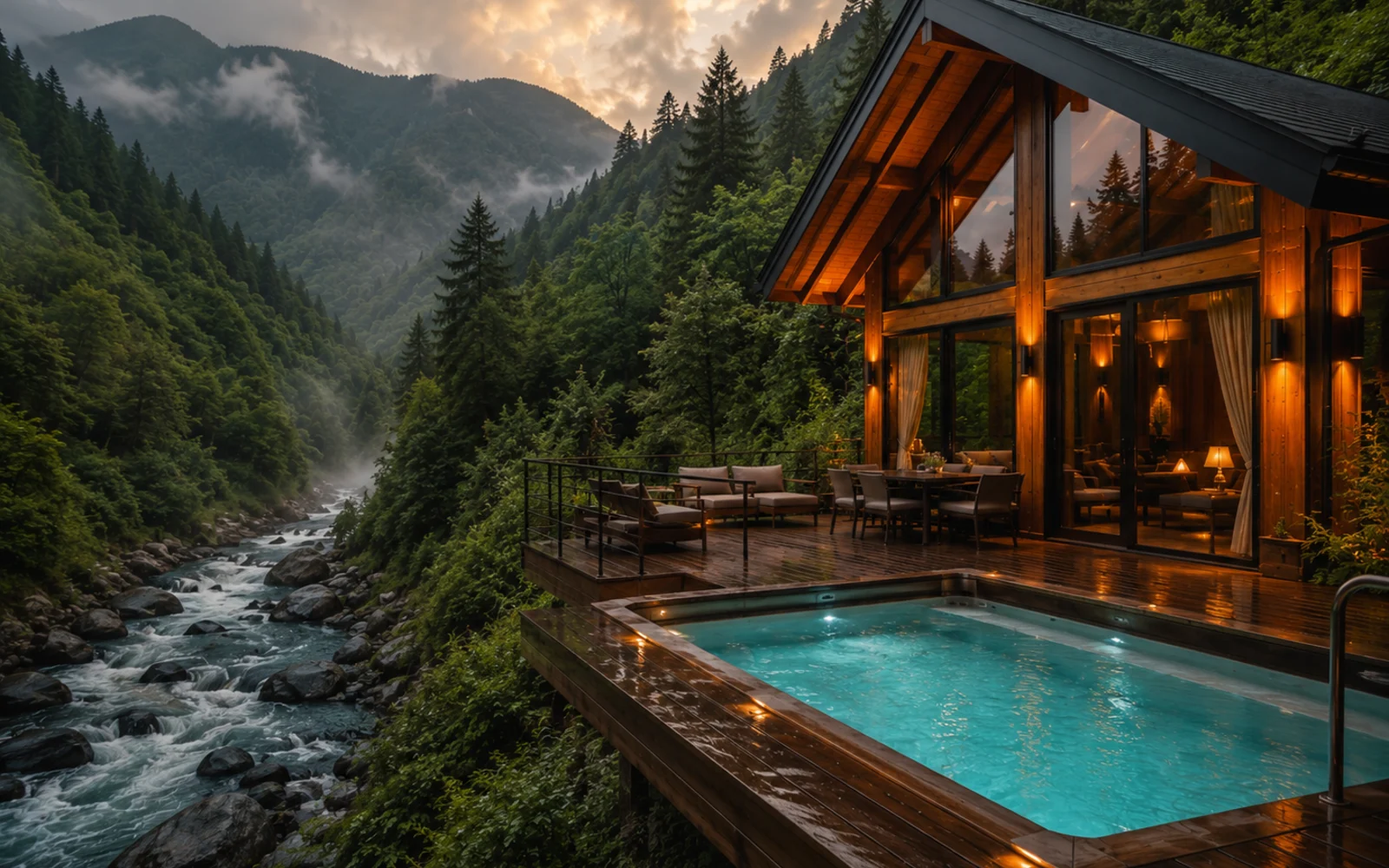 Rize jakuzili bungalov